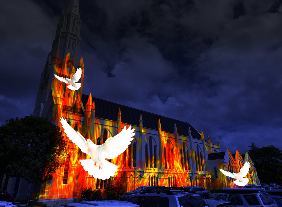 Cathedral projection design